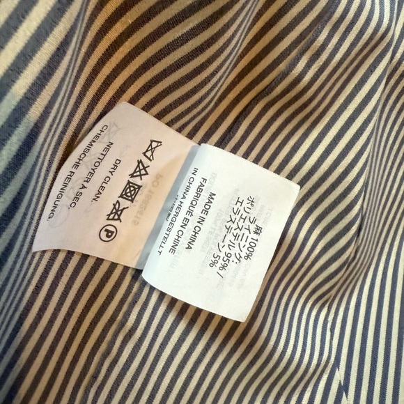 J Crew Solid Navy Blue 100% Linen Regent Blazer Suit Jacket Women’s Size 2 - Picture 3 of 16